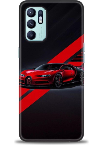 Oppo Reno 6 Ile Uyumlu Hd Baskılı Silikon (Ortasertlikte) Kılıf - 985