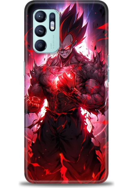 Oppo Reno 6 Ile Uyumlu Hd Baskılı Silikon (Ortasertlikte) Kılıf - 137