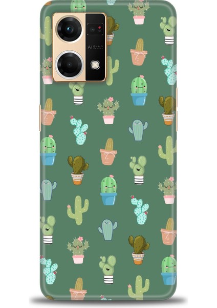 Oppo Reno 7 Ile Uyumlu Hd Baskılı Silikon (Ortasertlikte) Kılıf - 748