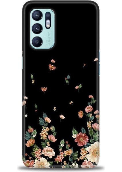 Oppo Reno 6 Ile Uyumlu Hd Baskılı Silikon (Ortasertlikte) Kılıf - 52