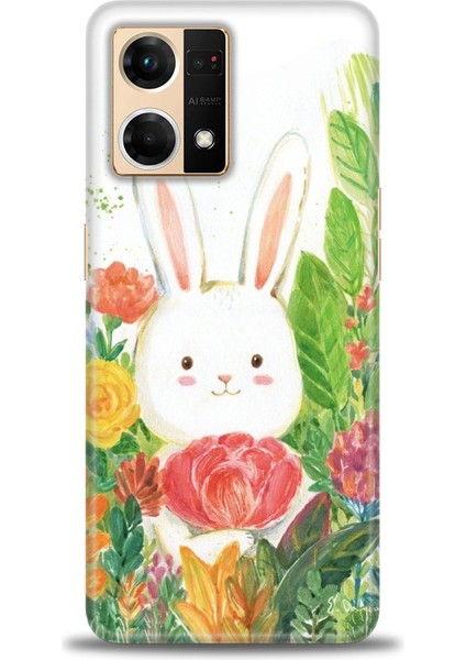 Oppo Reno 7 Ile Uyumlu Hd Baskılı Silikon (Ortasertlikte) Kılıf - 93