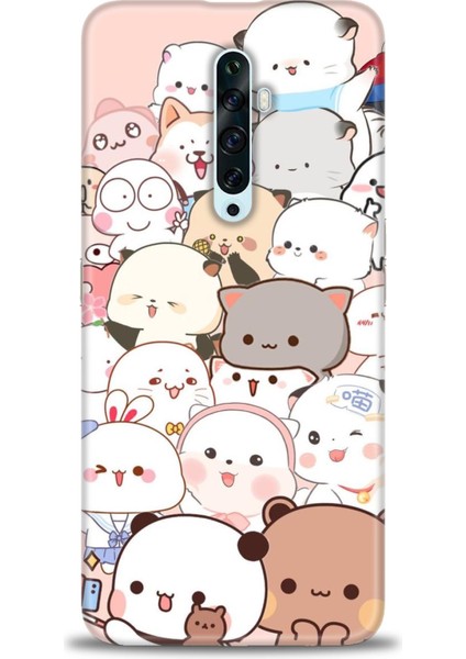 Oppo Reno 2z Ile Uyumlu Hd Baskılı Silikon (Ortasertlikte) Kılıf - 680