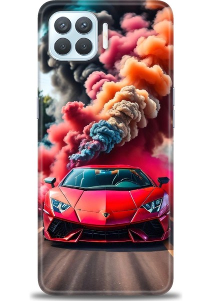 Oppo Reno 4 Lite Ile Uyumlu Hd Baskılı Silikon (Ortasertlikte) Kılıf - 854