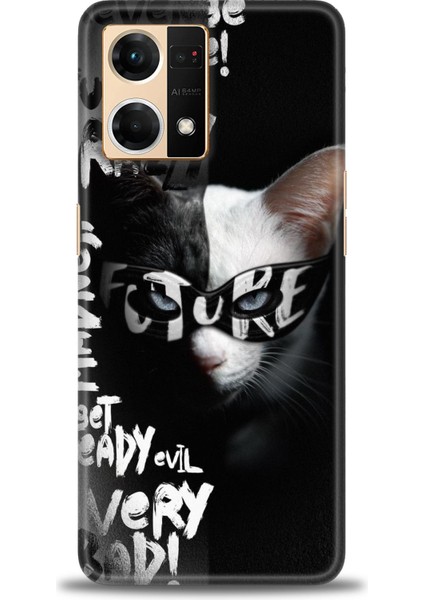 Oppo Reno 7 Ile Uyumlu Hd Baskılı Silikon (Ortasertlikte) Kılıf - 936