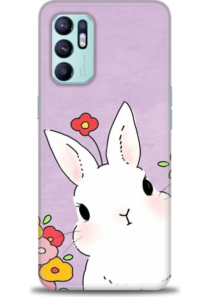 Oppo Reno 6 Ile Uyumlu Hd Baskılı Silikon (Ortasertlikte) Kılıf - 392