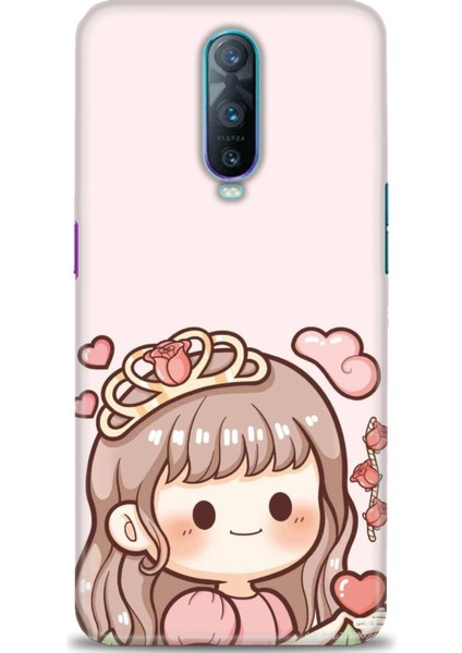 Oppo RX17 Pro Ile Uyumlu Hd Baskılı Silikon (Ortasertlikte) Kılıf - 674