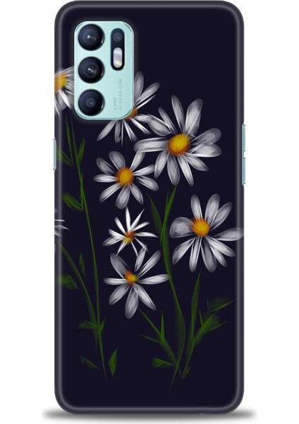 Oppo Reno 6 Ile Uyumlu Hd Baskılı Silikon (Ortasertlikte) Kılıf - 760