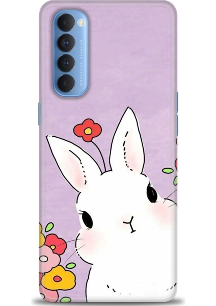 Oppo Reno 4 Pro Ile Uyumlu Hd Baskılı Silikon (Ortasertlikte) Kılıf - 392