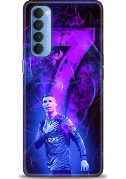 Oppo Reno 4 Pro Ile Uyumlu Hd Baskılı Silikon (Ortasertlikte) Kılıf - 1089