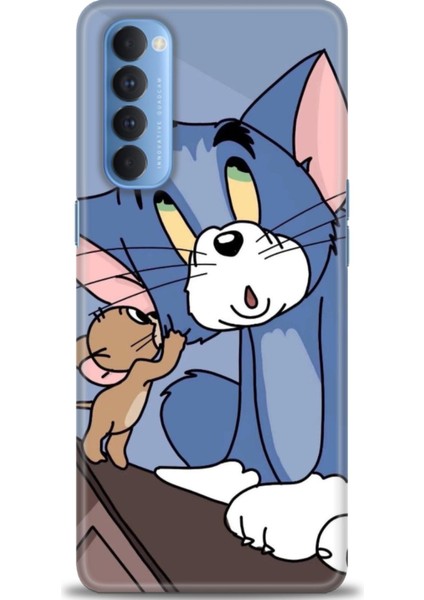 Oppo Reno 4 Pro Ile Uyumlu Hd Baskılı Silikon (Ortasertlikte) Kılıf - 583