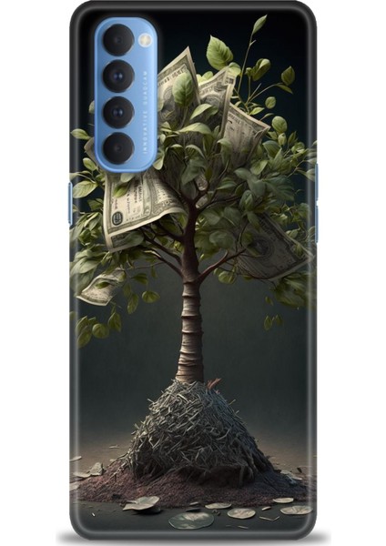 Oppo Reno 4 Pro Ile Uyumlu Hd Baskılı Silikon (Ortasertlikte) Kılıf - 724