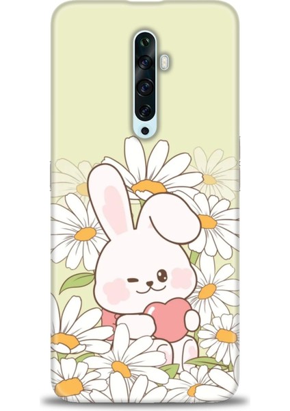 Oppo Reno 2z Ile Uyumlu Hd Baskılı Silikon (Ortasertlikte) Kılıf - 607