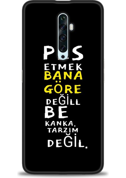 Oppo Reno 2z Ile Uyumlu Hd Baskılı Silikon (Ortasertlikte) Kılıf - 475