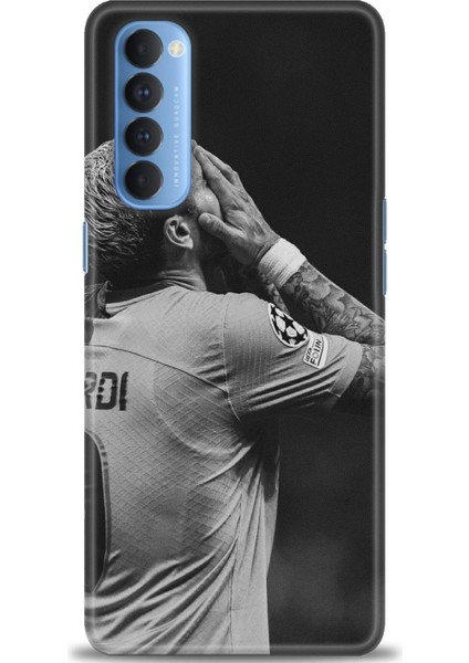 Oppo Reno 4 Pro Ile Uyumlu Hd Baskılı Silikon (Ortasertlikte) Kılıf - 148