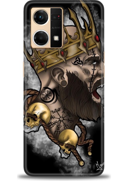 Oppo Reno 7 Ile Uyumlu Hd Baskılı Silikon (Ortasertlikte) Kılıf - 938