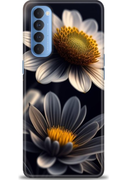 Oppo Reno 4 Pro Ile Uyumlu Hd Baskılı Silikon (Ortasertlikte) Kılıf - 341