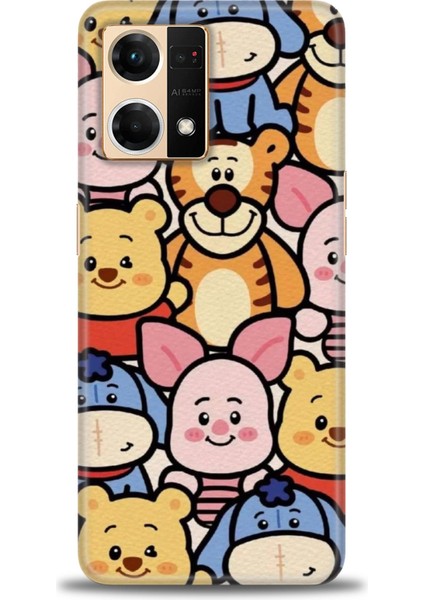 Oppo Reno 7 Ile Uyumlu Hd Baskılı Silikon (Ortasertlikte) Kılıf - 677