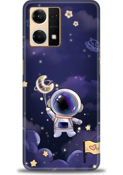 Oppo Reno 7 Ile Uyumlu Hd Baskılı Silikon (Ortasertlikte) Kılıf - 378