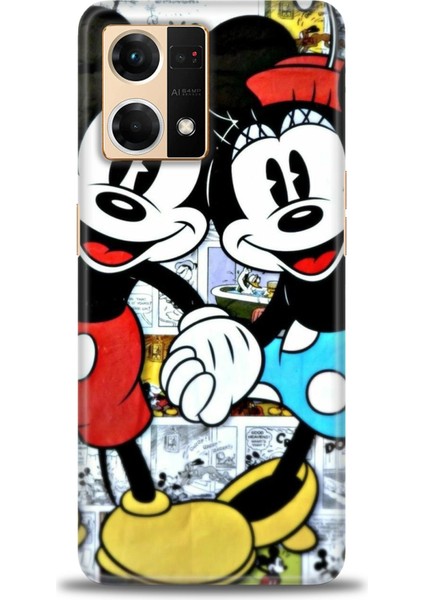 Oppo Reno 7 Ile Uyumlu Hd Baskılı Silikon (Ortasertlikte) Kılıf - 161