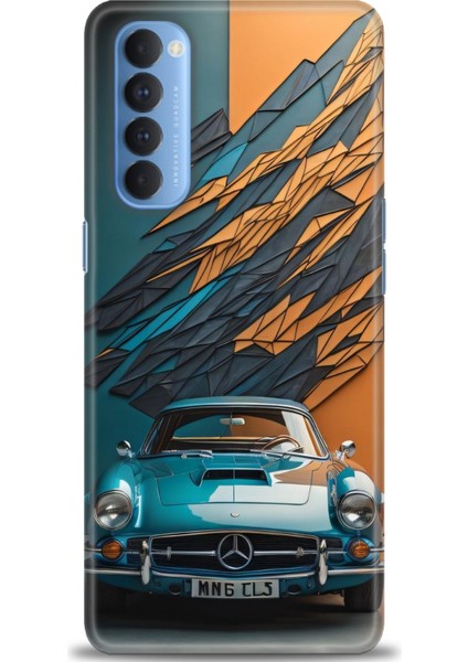 Oppo Reno 4 Pro Ile Uyumlu Hd Baskılı Silikon (Ortasertlikte) Kılıf - 579