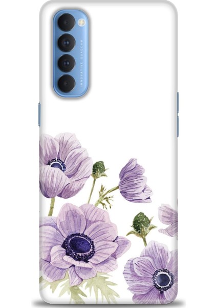 Oppo Reno 4 Pro Ile Uyumlu Hd Baskılı Silikon (Ortasertlikte) Kılıf - 733