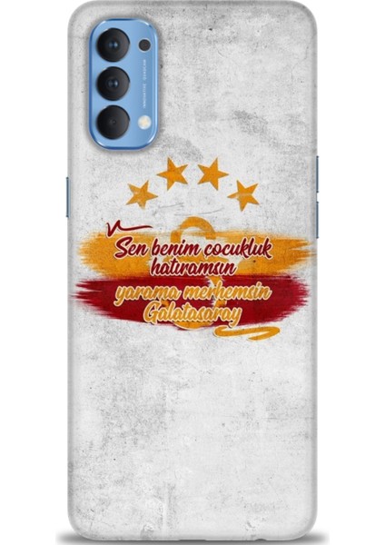 Oppo Reno 4 Ile Uyumlu Hd Baskılı Silikon (Ortasertlikte) Kılıf - 76