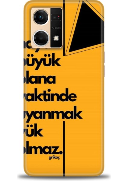 Oppo Reno 7 Ile Uyumlu Hd Baskılı Silikon (Ortasertlikte) Kılıf - 474