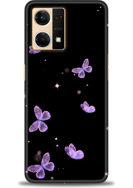 Oppo Reno 7 Ile Uyumlu Hd Baskılı Silikon (Ortasertlikte) Kılıf - 1050