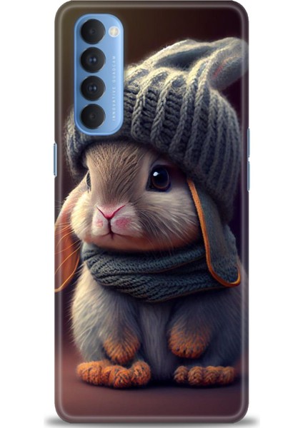 Oppo Reno 4 Pro Ile Uyumlu Hd Baskılı Silikon (Ortasertlikte) Kılıf - 123