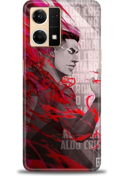 Oppo Reno 7 Ile Uyumlu Hd Baskılı Silikon (Ortasertlikte) Kılıf - 262