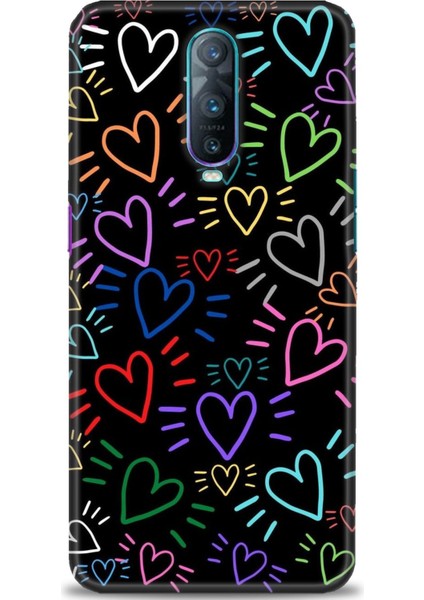 Oppo RX17 Pro Ile Uyumlu Hd Baskılı Silikon (Ortasertlikte) Kılıf - 909