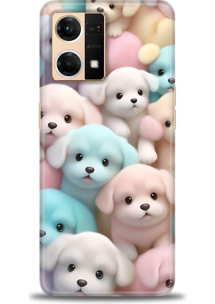 Oppo Reno 7 Ile Uyumlu Hd Baskılı Silikon (Ortasertlikte) Kılıf - 308