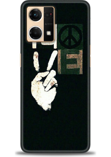 Oppo Reno 7 Ile Uyumlu Hd Baskılı Silikon (Ortasertlikte) Kılıf - 477