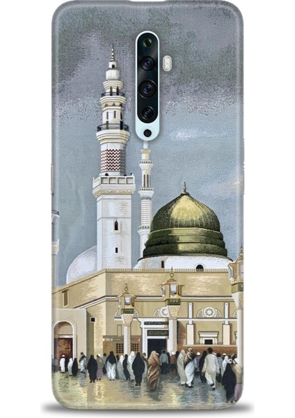 Oppo Reno 2z Ile Uyumlu Hd Baskılı Silikon (Ortasertlikte) Kılıf - 622