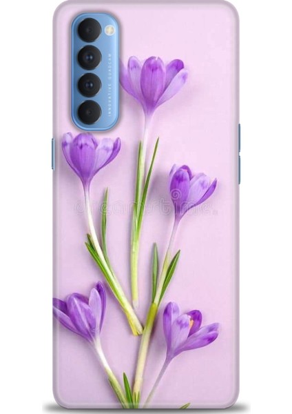 Oppo Reno 4 Pro Ile Uyumlu Hd Baskılı Silikon (Ortasertlikte) Kılıf - 753