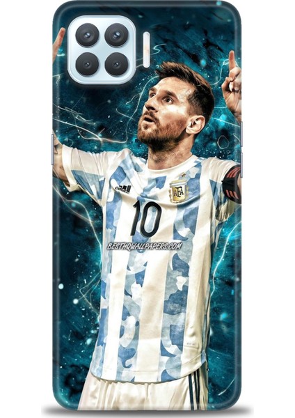 Oppo Reno 4 Lite Ile Uyumlu Hd Baskılı Silikon (Ortasertlikte) Kılıf - 455