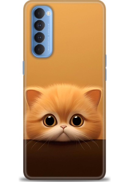Oppo Reno 4 Pro Ile Uyumlu Hd Baskılı Silikon (Ortasertlikte) Kılıf - 780