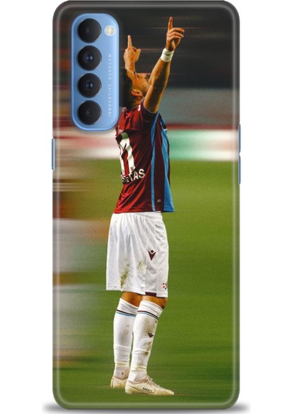 Oppo Reno 4 Pro Ile Uyumlu Hd Baskılı Silikon (Ortasertlikte) Kılıf - 868