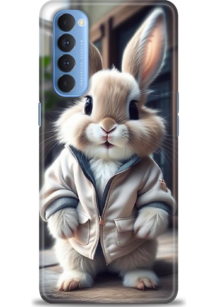 Oppo Reno 4 Pro Ile Uyumlu Hd Baskılı Silikon (Ortasertlikte) Kılıf - 125
