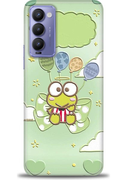 Tecno Camon 18 / 18P (CH6N - CH7N ) Ile Uyumlu Hd Baskılı Silikon (Ortasertlikte) Kılıf - 445