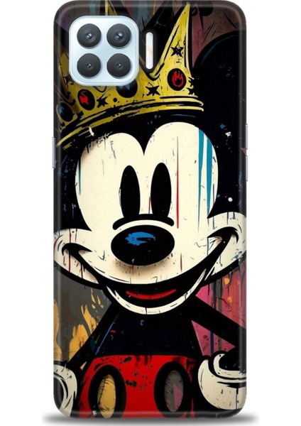 Oppo Reno 4 Lite Ile Uyumlu Hd Baskılı Silikon (Ortasertlikte) Kılıf - 935