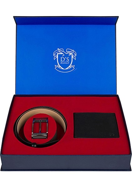 D's Damat 903 Deri Kemer Cüzdan Set