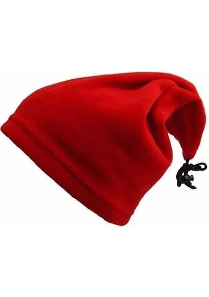 Yeni Sezon Unisex Sonbahar ve Kış Için Polar Boyunluk Kırmızı