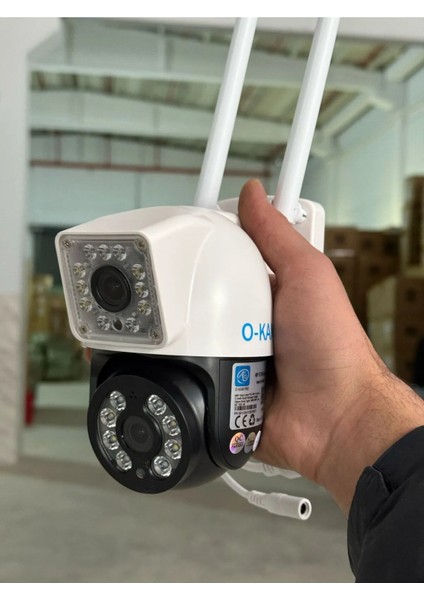 3011 4mp Wifi Ptz Akıllı Kamera 256 GB Sd Kart Desteği
