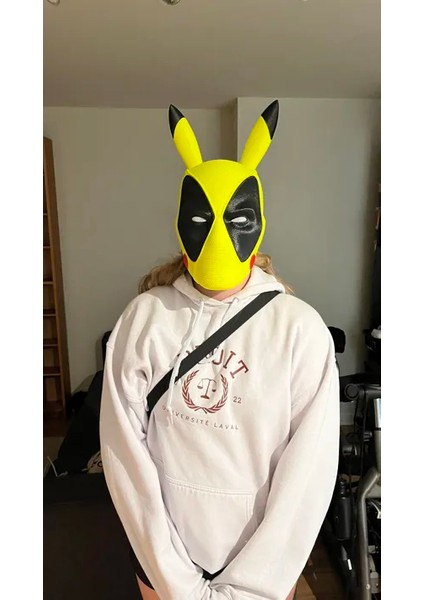 Takılabilir Deadpool 'pikapool' Maskesi - Mıknatıslı modelleri