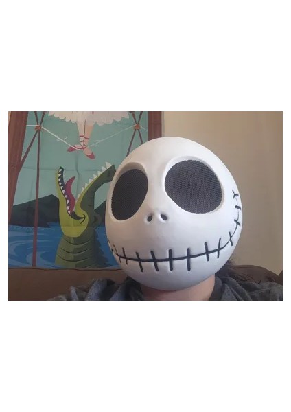 Takılabilir Jack Skellington Maskesi - Mıknatıslı modelleri