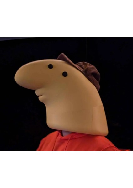 Takılabilir Smiling Friends 'charlie' Maskesi fiyatları