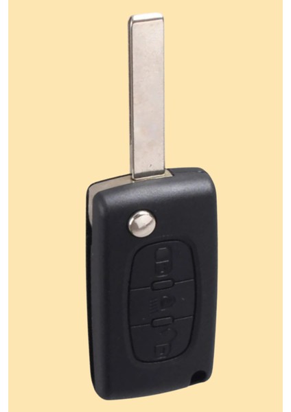 Peugeot Partner 207 208 308 407 508 3 Tuşlu Kumanda Anahtar Kabı modelleri