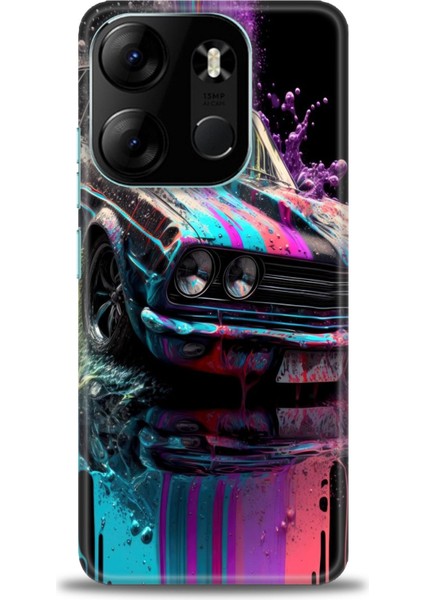 Tecno Spark Go 2023 Ile Uyumlu Hd Baskılı Silikon (Ortasertlikte) Kılıf - 574