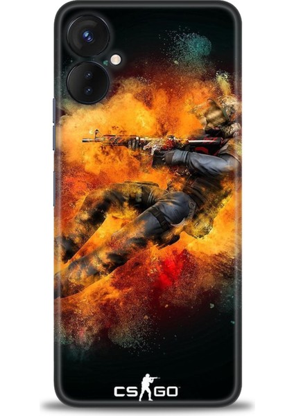 Tecno Spark 9 Pro Ile Uyumlu Hd Baskılı Silikon (Ortasertlikte) Kılıf - 790